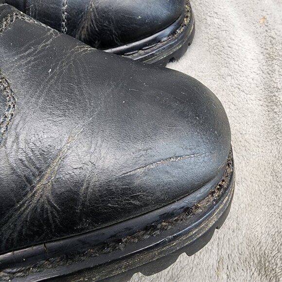 Dr Martens Shoes Mens Size 10 Womens Size 11 Black Leather Combat Boots *Read* main image 5